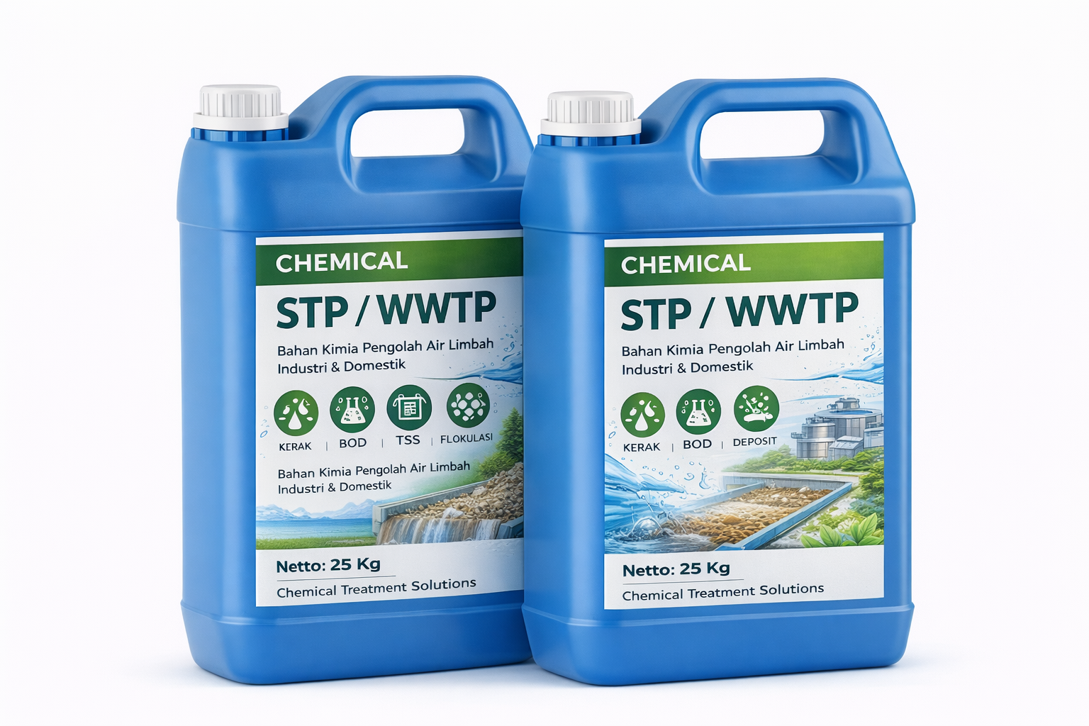 Chemical STP / WWTP | Bahan Kimia Pengolahan Air Limbah Industri & Domestik